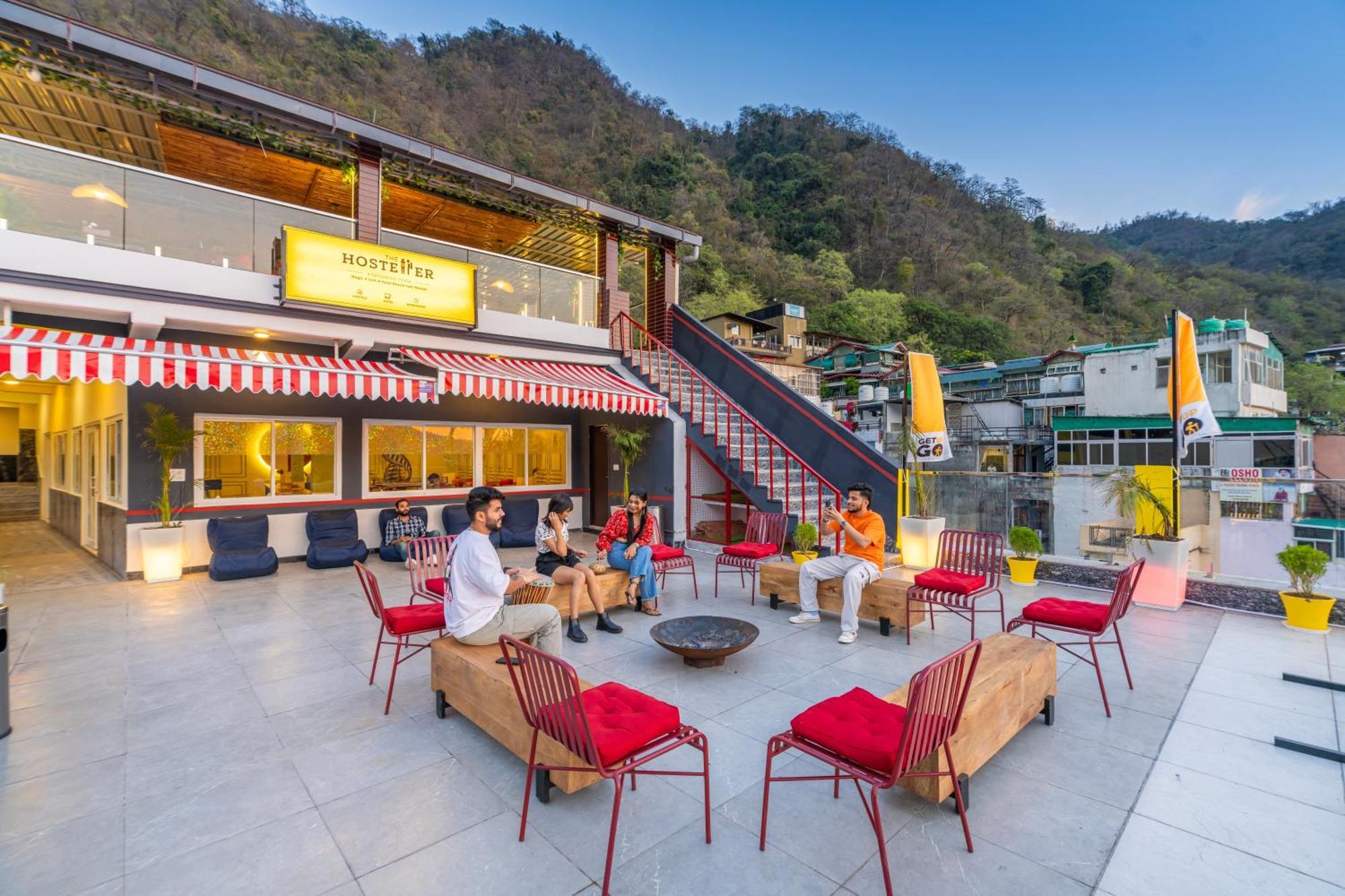 The Hosteller Rishikesh, Ganges Екстериор снимка